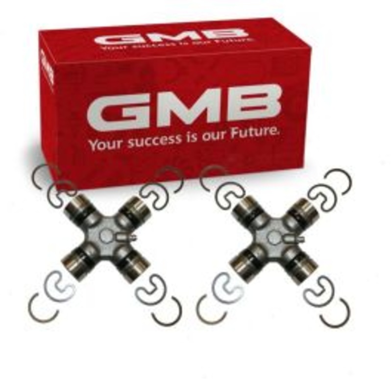 2 pc GMB Rear Shaft All Universal Joints for 1987-1997 Ford Thunderbird 3.8L 5.0L V6 V8