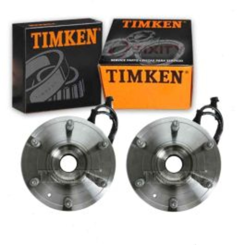 2 pc Timken Front Wheel Bearing Hub Assemblys for 2002-2006 Cadillac Escalade EXT
