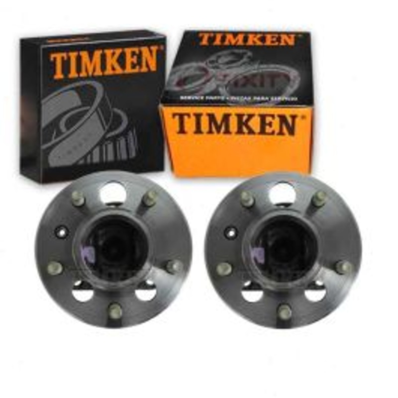 2 pc Timken Rear Wheel Bearing Hub Assemblys for 1997-2008 Pontiac Grand Prix