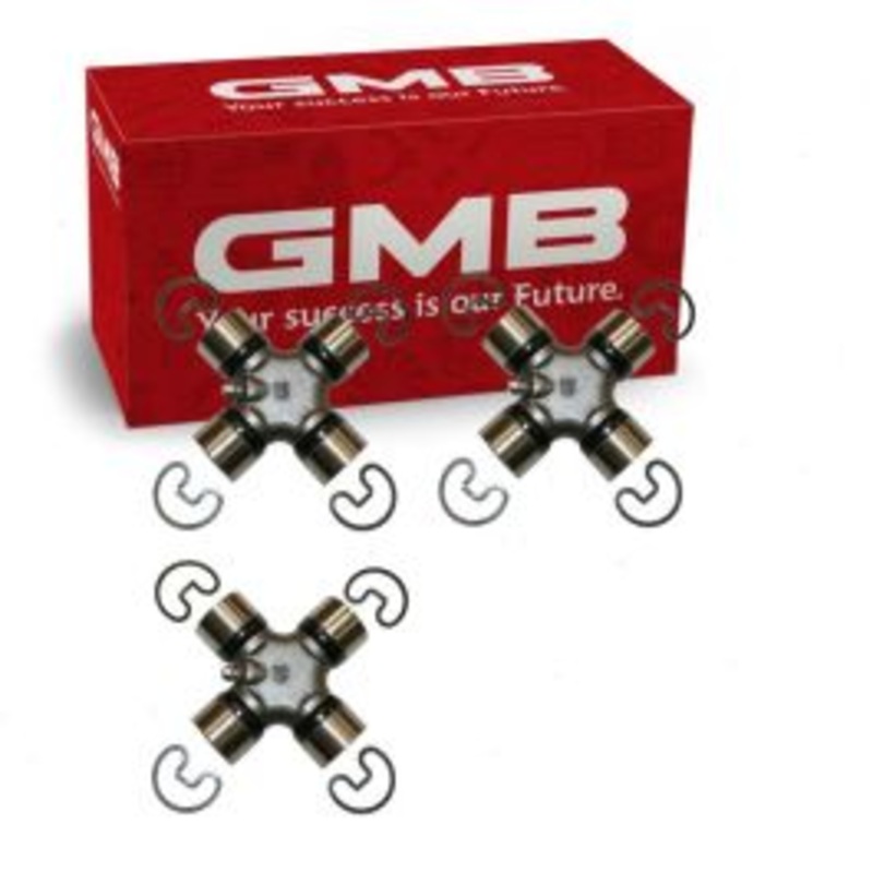 3 pc GMB Rear Shaft All Universal Joints for 1974-1988 Jeep J10