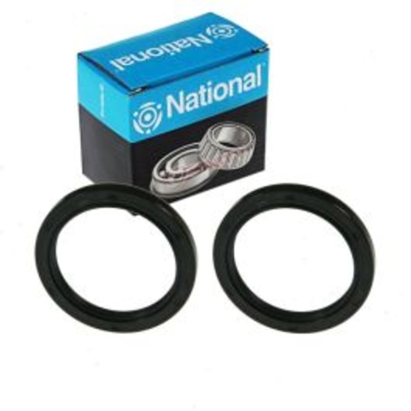 2 pc National Front Inner Wheel Seals for 1990-2004 Subaru Legacy