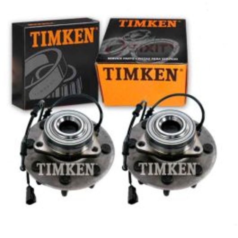 2 pc Timken Front Wheel Bearing Hub Assemblys for 2003-2005 Dodge Ram 2500