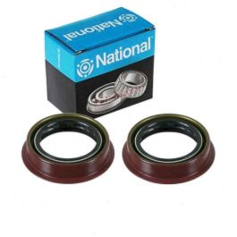 2 pc National Transmission Output Shaft Seals for 1998-1999 Mercury Tracer