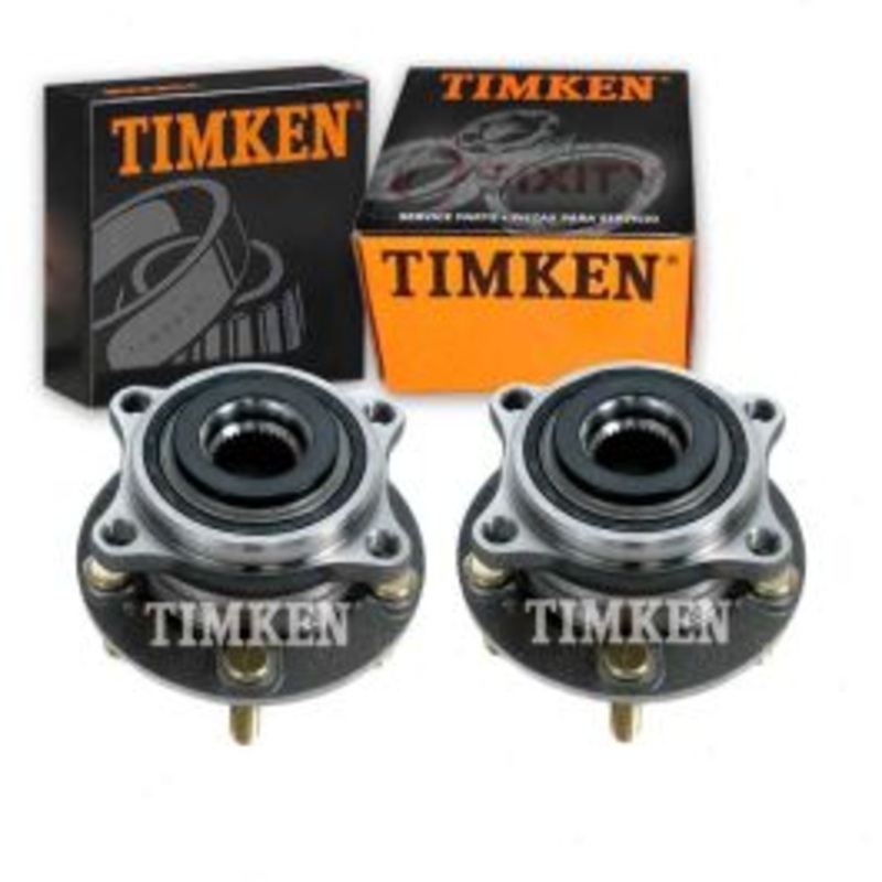 2 pc Timken Rear Wheel Bearing Hub Assemblys for 2007-2018 Hyundai Santa Fe