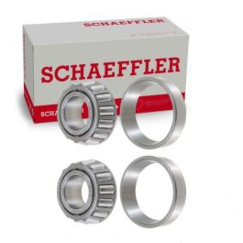 2 pc Schaeffler Front Outer Wheel Bearings for 1960 Ford Galaxie 3.7L 4.8L 5.8L L6 V8