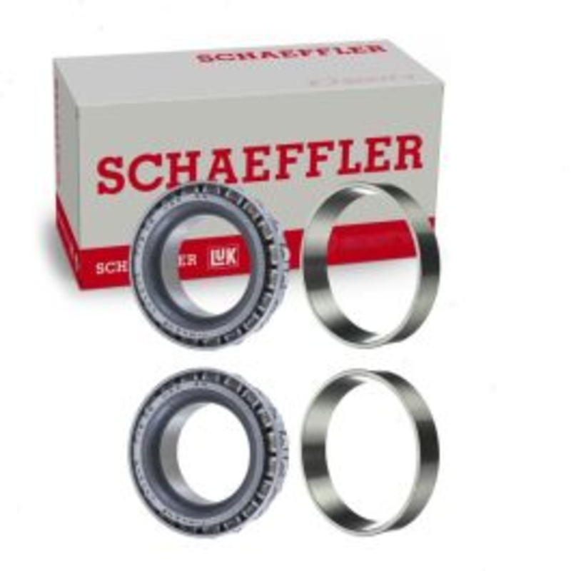 2 pc Schaeffler Front Inner Wheel Bearings for 1963-1965 Mercury Comet 2.4L 2.8L L6
