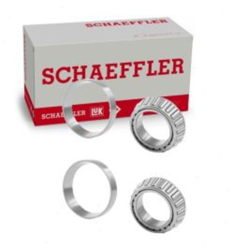 2 pc Schaeffler Rear Inner Wheel Bearing and Race Sets for 1988-1989 Audi 90 Quattro