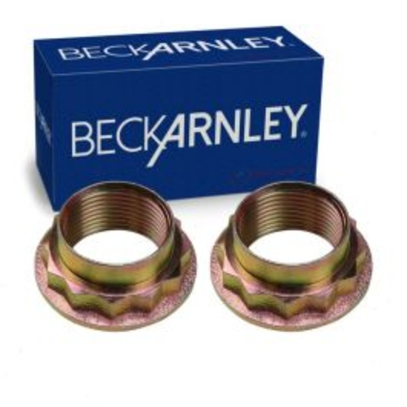 2 pc Beck/Arnley Rear Axle Nuts for 1992-1998 BMW 318i