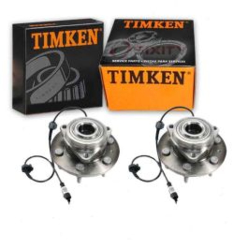 2 pc Timken Rear Wheel Bearing Hub Assemblys for 2008-2013 GMC Sierra 1500