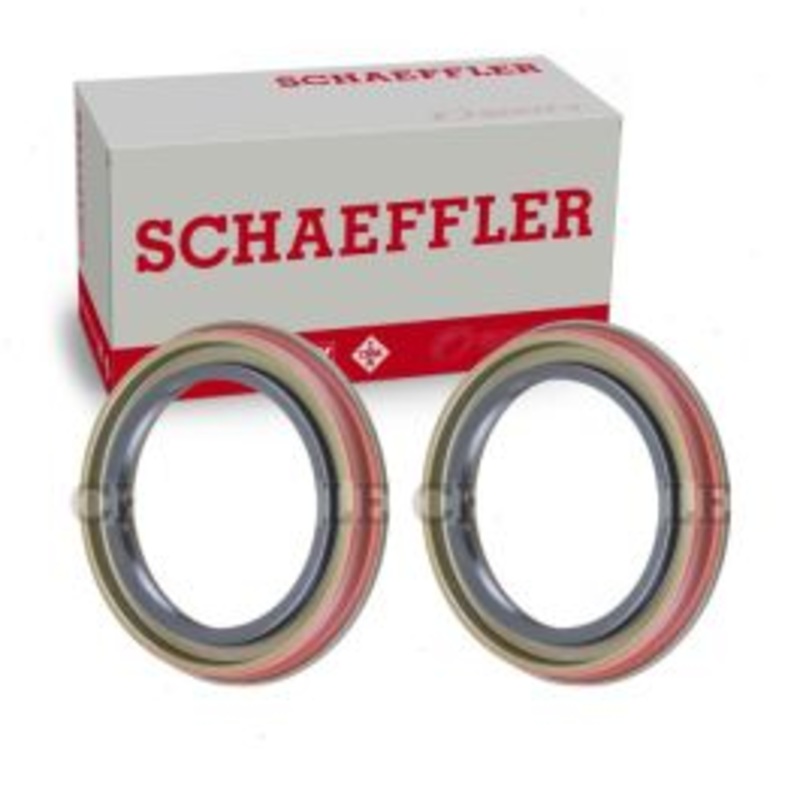 2 pc Schaeffler Rear Wheel Seals for 2000 Dodge Ram 3500