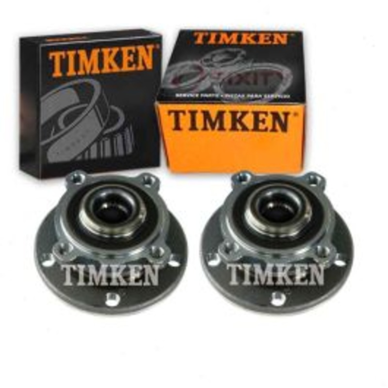 2 pc Timken Rear Wheel Bearing Hub Assemblys for 2013-2015 Mini Cooper Paceman