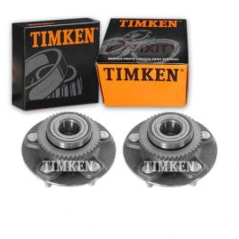 2 pc Timken Rear Wheel Bearing Hub Assemblys for 2013-2018 Cadillac XTS