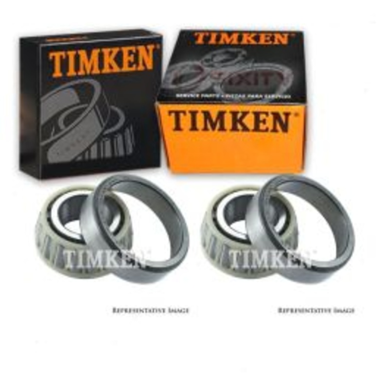 2 pc Timken Front Outer Wheel Bearing and Race Sets for 1987-1988 Avanti II