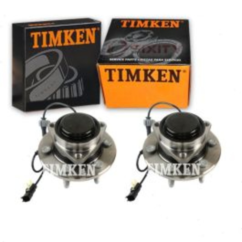 2 pc Timken Front Wheel Bearing Hub Assemblys for 2014-2016 GMC Sierra 1500