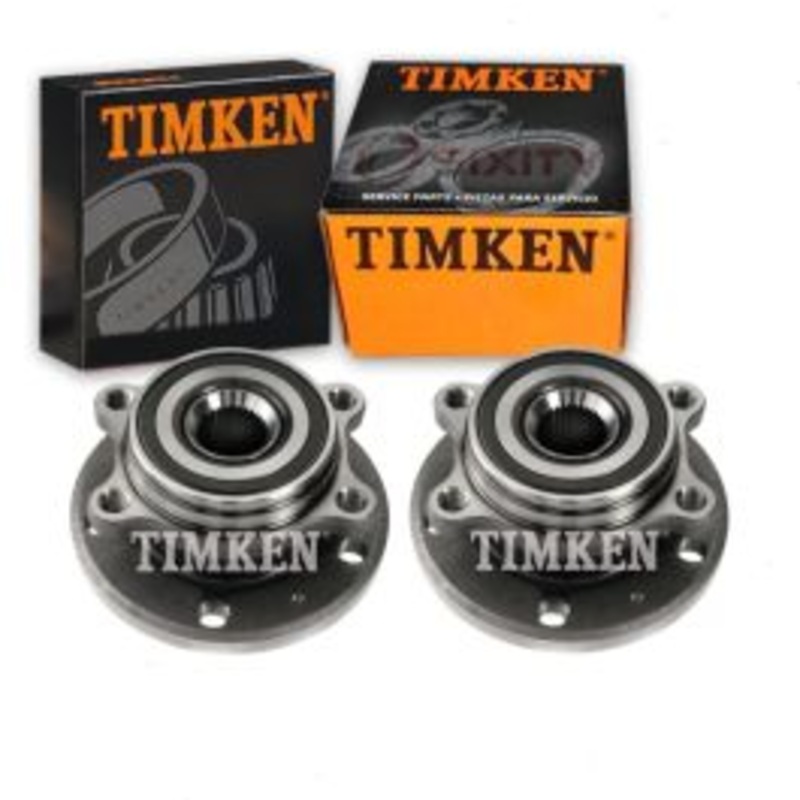 2 pc Timken Front Wheel Bearing Hub Assemblys for 2015-2018 Audi Q3