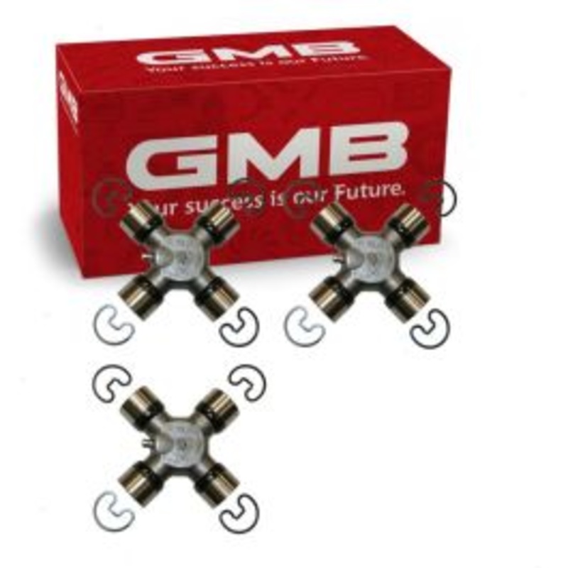 3 pc GMB Rear Shaft All Universal Joints for 1960-1969 Chevrolet C30 Pickup