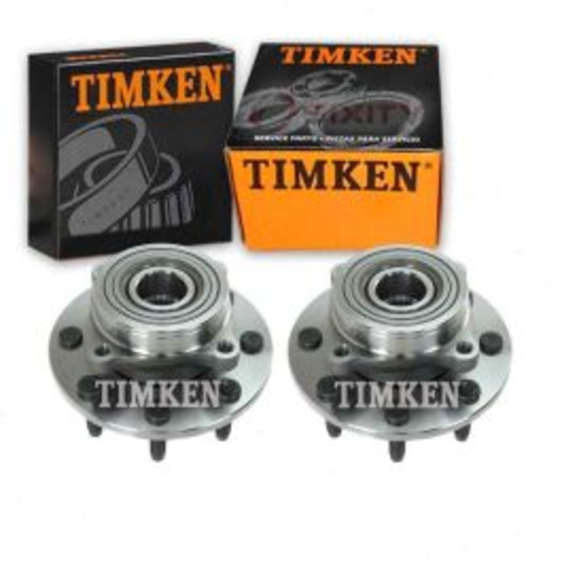 2 pc Timken Front Wheel Bearing Hub Assemblys for 2000-2001 Dodge Ram 2500