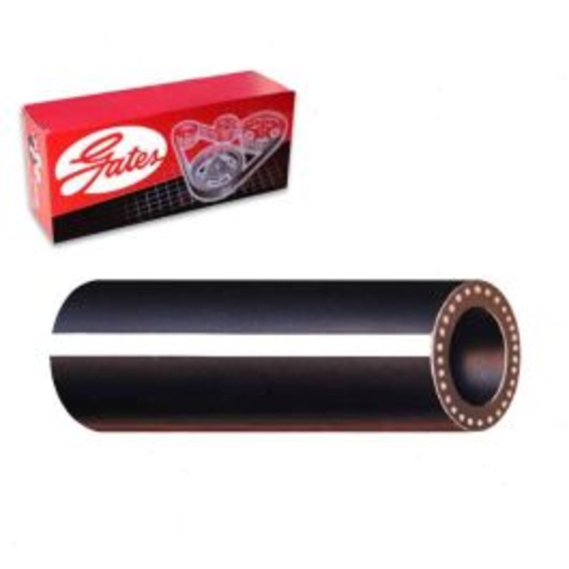 Gates Safety Stripe Tee-1 To Pipe HVAC Heater Hose for 1988-1993 Cadillac Eldorado 4.5L 4.9L V8