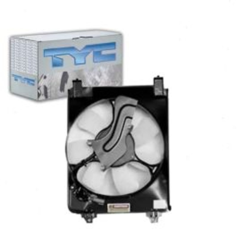 TYC AC Condenser Fan Assembly for 2006-2011 Honda Civic 1.8L 2.0L L4