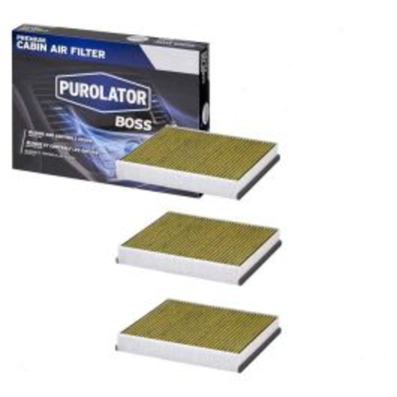 3 pc Purolator BOSS PBC36174 Cabin Air Filters