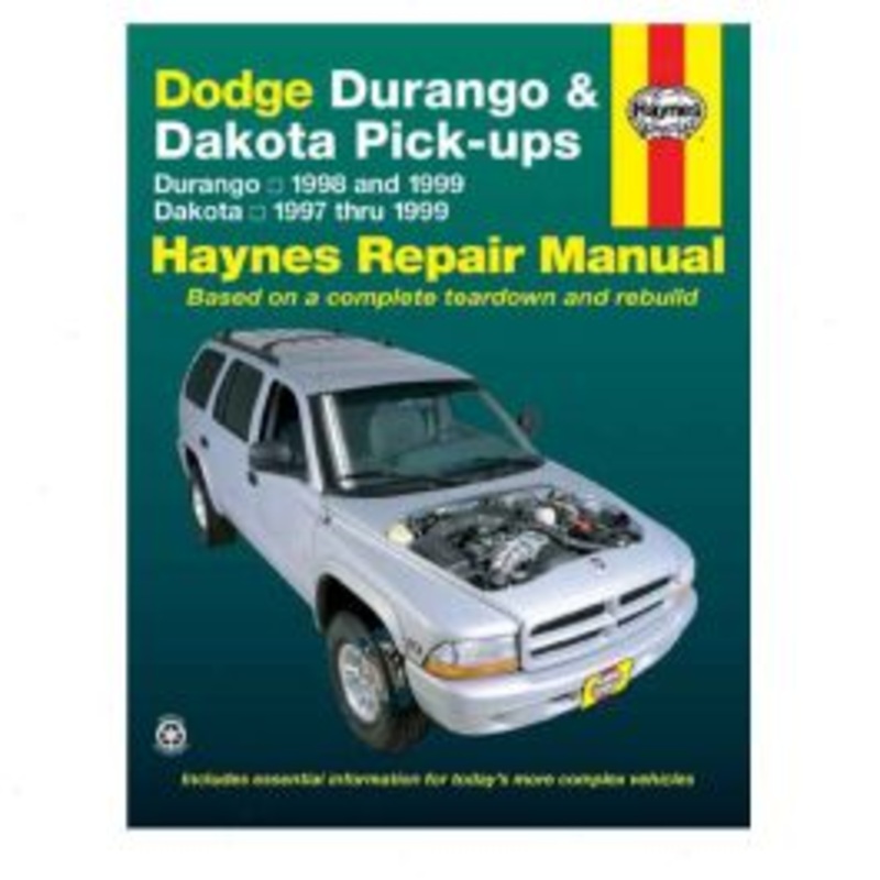 Haynes 30021 Repair Manual Dodge Durango 98-99 Dakota 97-99
