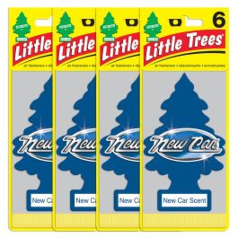 Little Trees New Car Scent Air Freshener for Car and Home - 24 pack